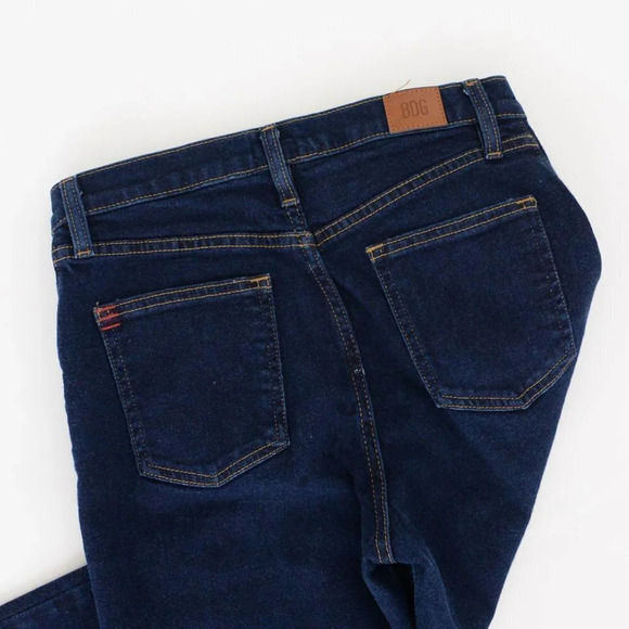BDG Dark Wash Girlfriend High Rise Skinny Jeans 28 - Picture 15 of 16